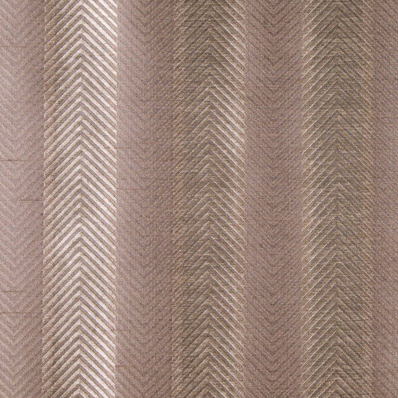 Baby Pink/Victorian Gold Stripes Shantung /Dupioni