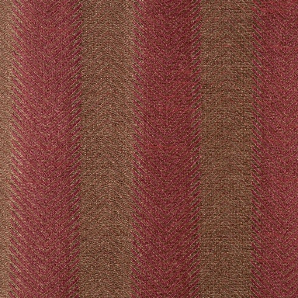 Rustique/Plateau Gold Stripes Shantung /Dupioni