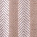 Bronze/Candlelight Glow Silver Stripes Shantung /Dupioni