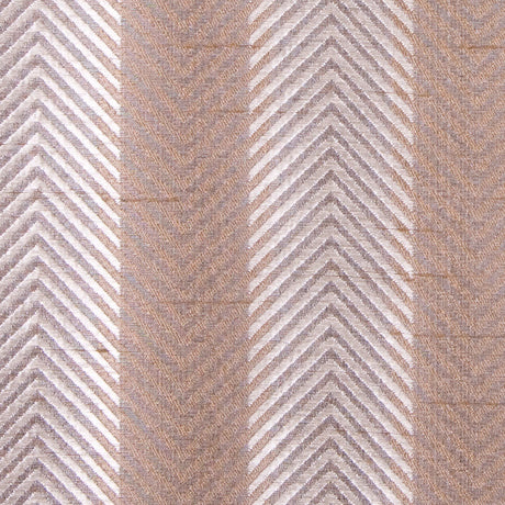 Bronze/Candlelight Glow Silver Stripes Shantung /Dupioni