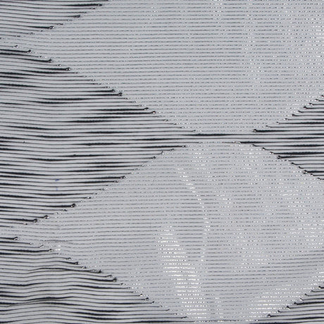 Black/Silver Diamonds Sheer