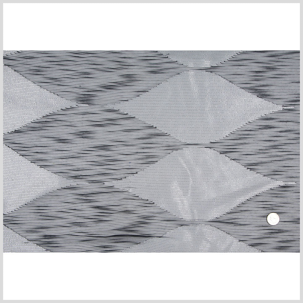 Black/Silver Diamonds Sheer