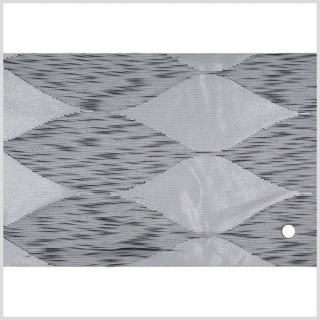 Black/Silver Diamonds Sheer