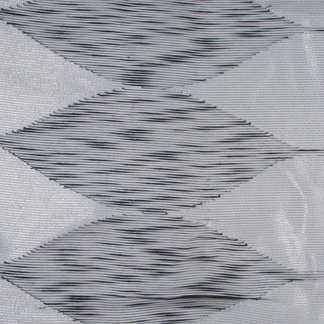 Black/Silver Diamonds Sheer