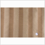Victorian Gold/Stone Stripes Shantung /Dupioni
