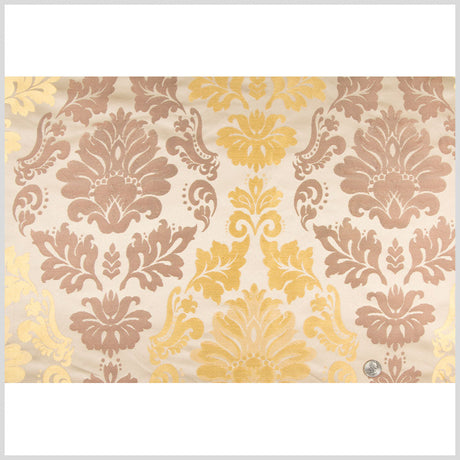Regal Gold Damask Woven