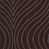 Iridescent Chocolate/Blue Geometric Woven