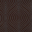Iridescent Chocolate/Blue Geometric Woven