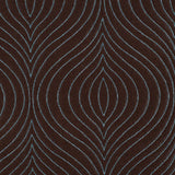 Iridescent Chocolate/Blue Geometric Woven