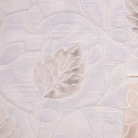 Beige/Victorian Gold Floral Shantung /Dupioni