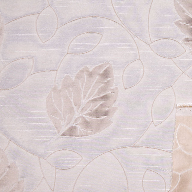 Beige/Victorian Gold Floral Shantung /Dupioni