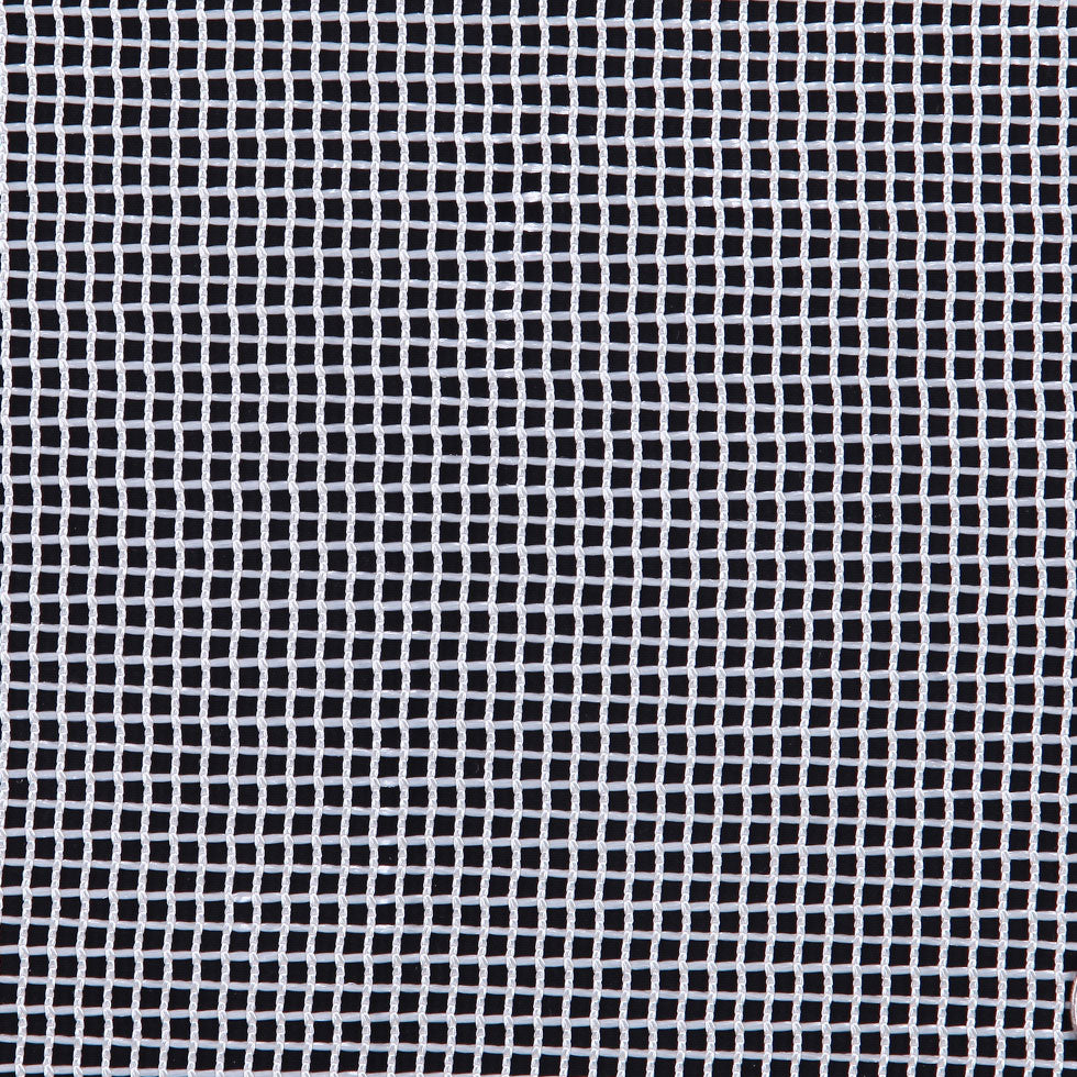 Cream Solid Mesh