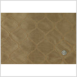Taupe Diamonds Embr & Eyelet