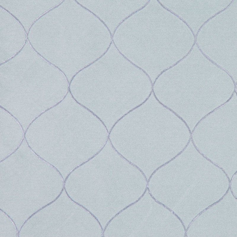 Blue Diamonds Embr & Eyelet