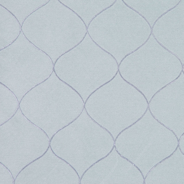 Blue Diamonds Embr & Eyelet