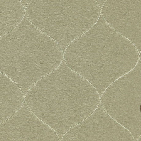 Green Diamonds Embr & Eyelet
