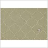 Green Diamonds Embr & Eyelet