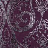 Aubergine Damask Prints