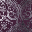 Aubergine Damask Prints