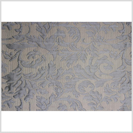 Beige/Green Damask Woven
