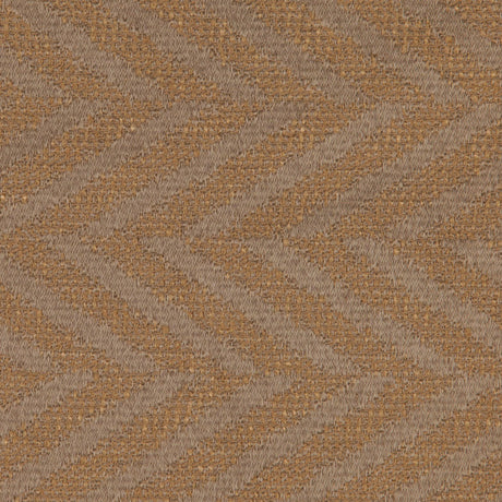Beige/Sienna Zig Zag Woven