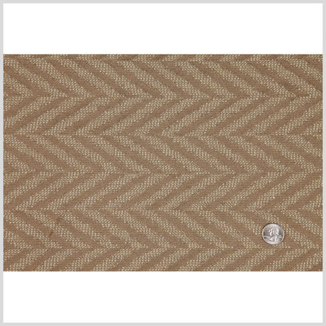 Beige/Natural Zig Zag Woven