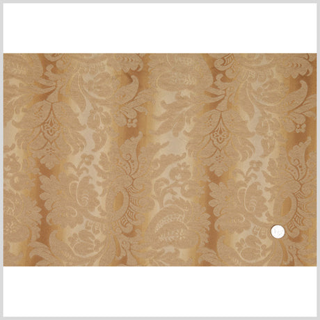 Camel Floral Brocade