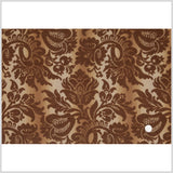 Beige/Brown Floral Brocade