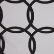 Black 40350 Geometric Sheer