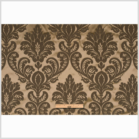 Brown 8100 Damask Woven
