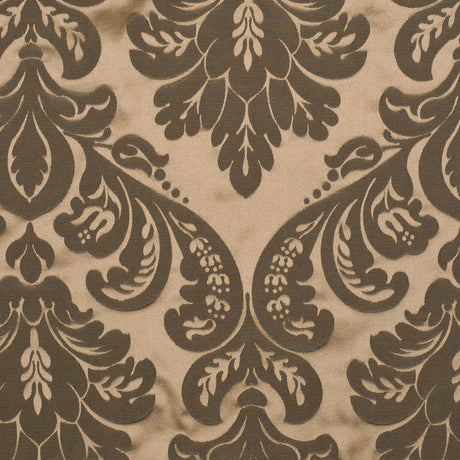 Brown 8100 Damask Woven