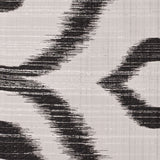 Black/White 40950 Ikat Woven