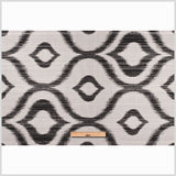 Black/White 40950 Ikat Woven