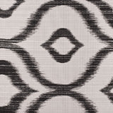 Black/White 40950 Ikat Woven