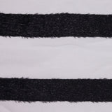 Black Flock Sheer Flock