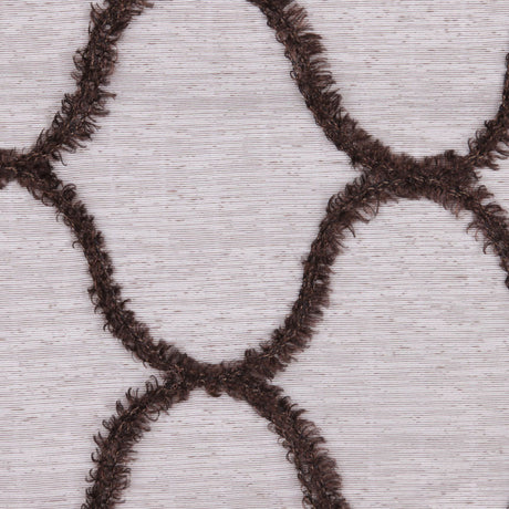 Brown Flock Sheer Flock