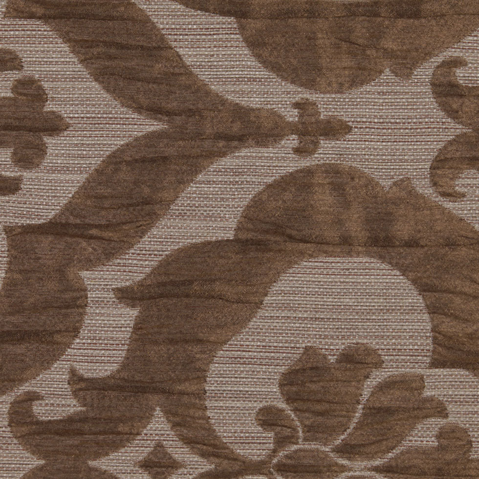 Brown Damask Woven