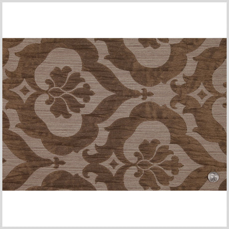 Brown Damask Woven