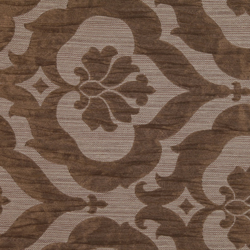 Brown Damask Woven