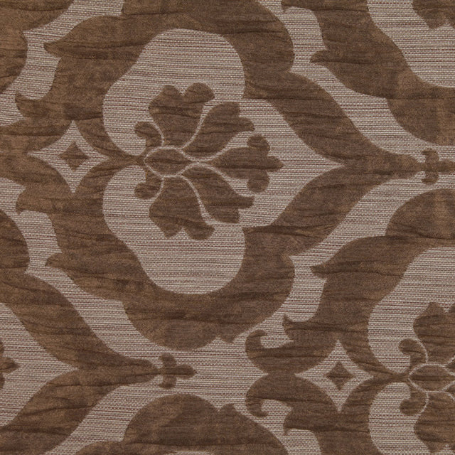 Brown Damask Woven