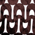 Chocolate Lazer Cut Velvet