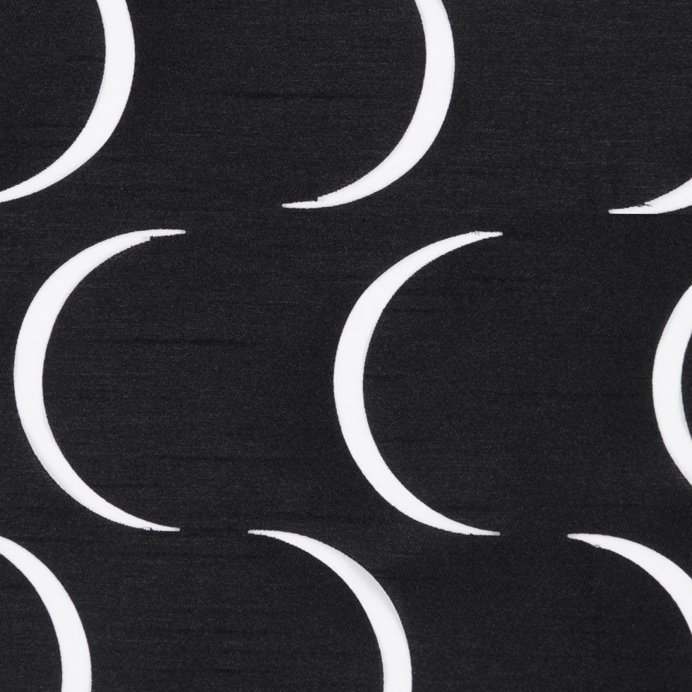 Black Lazer Cut Polyester