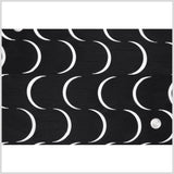 Black Lazer Cut Polyester