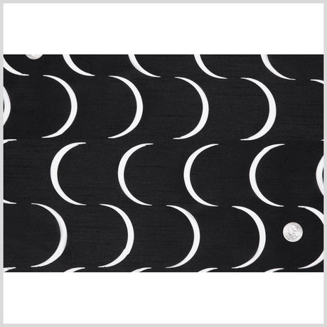 Black Lazer Cut Polyester