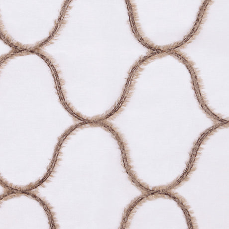 Ivory Flock Sheer Flock
