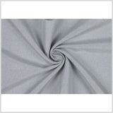 Spa/Metallic Silver Solid Linen Lame