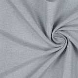 Spa/Metallic Silver Solid Linen Lame