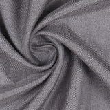 GrayMetallic Silver Solid Linen Lame
