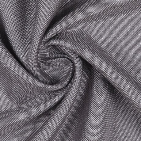 GrayMetallic Silver Solid Linen Lame