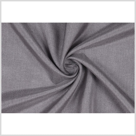 GrayMetallic Silver Solid Linen Lame